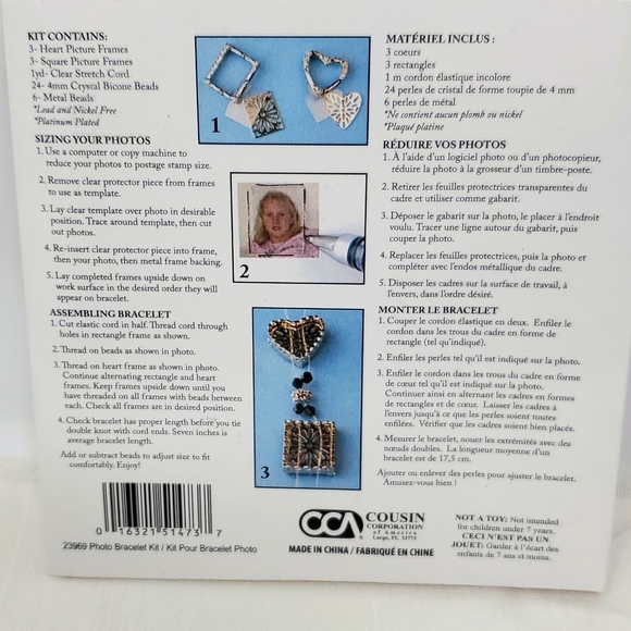 Photo Bracelet Charms Kit - Picture 2 of 5